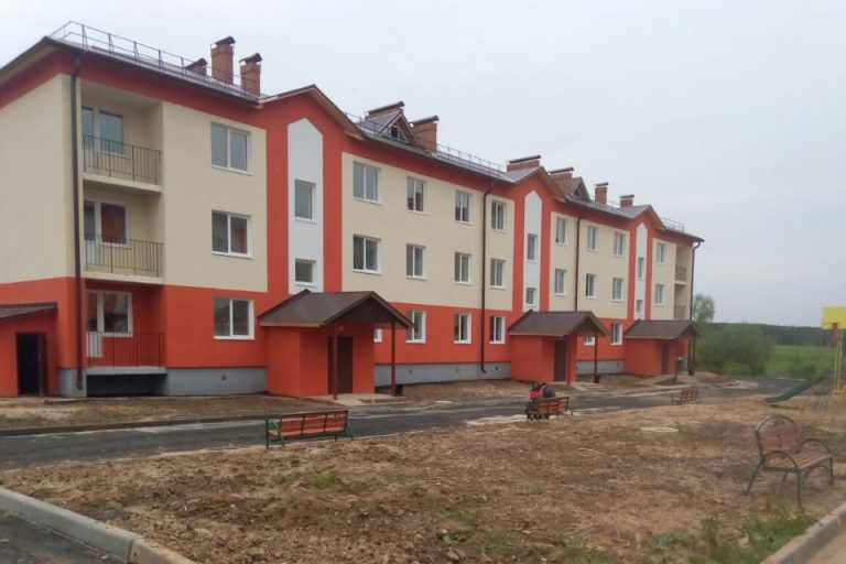 Строительство 30-квартирного жилого дома в д. Струбково, ул. Центральная, М.О.